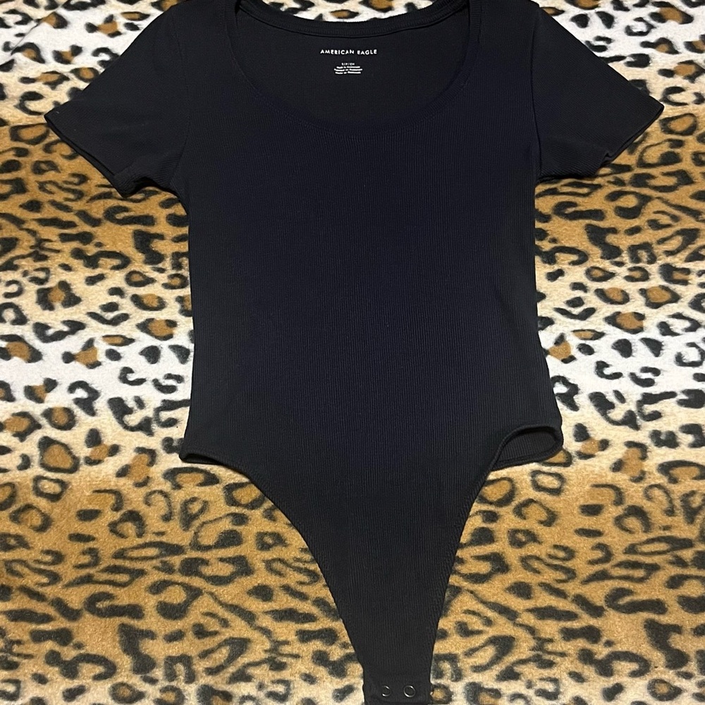 American Eagle By Payless Black Bodysuit
